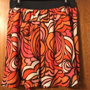 Psychedelic mini skirt